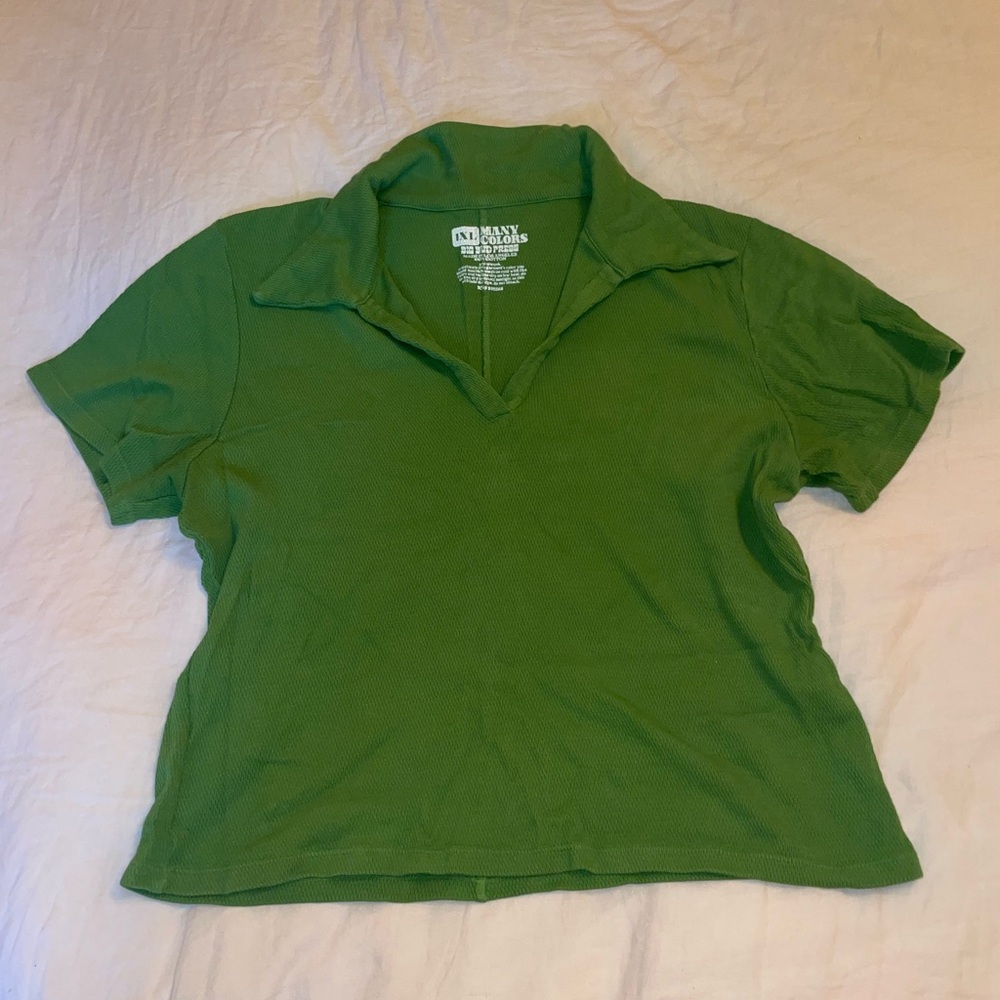 Big Bud Press Green Short Sleeve Polo -1XL